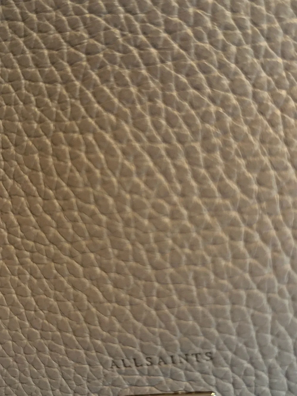All Saints Pebble Leather Modern Crossbody Bag NWOT